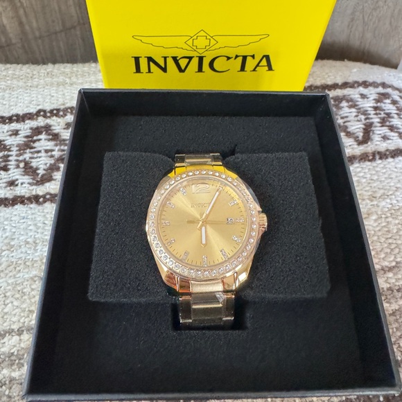 Invicta Angel Unisex Watch - 38mm Gold